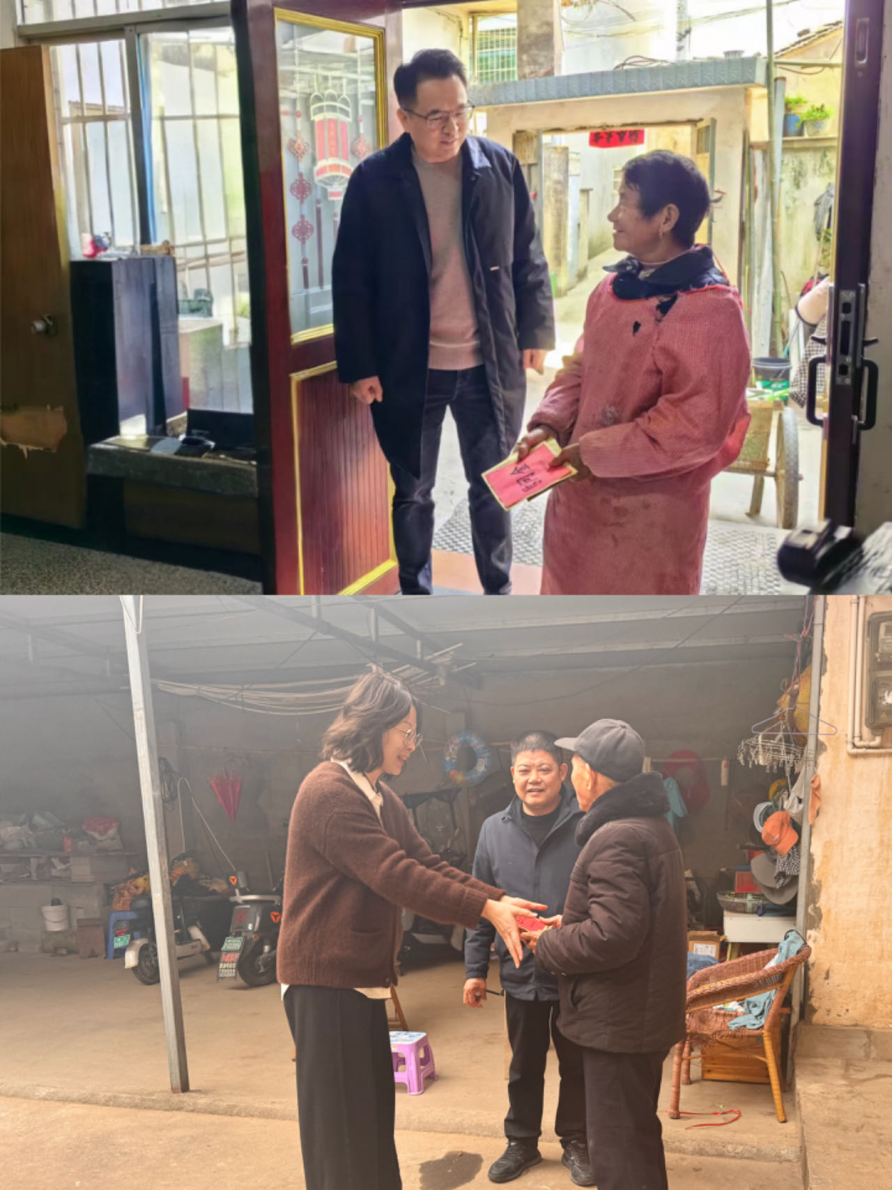 走訪送關懷，慰問暖人心——屯溪區(qū)國投集團黨委開展春節(jié)走訪慰問活動